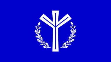 [National Vanguard flag]